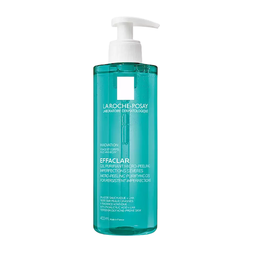 LA ROCHE-POSAY Гель очищающий микроотшелушиващий для лица и тела / EFFACLAR 400 мл #1