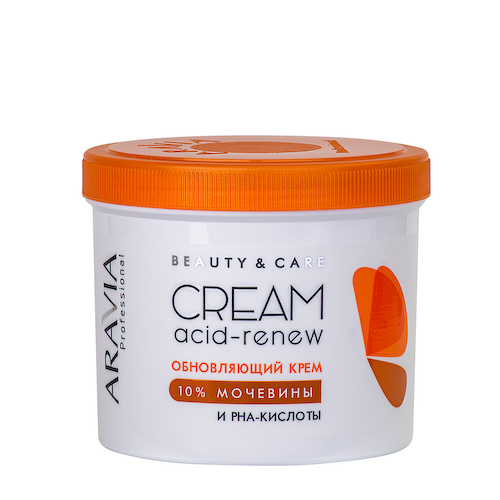 ARAVIA Professional Крем обновляющий с PHA-кислотами и мочевиной 10% / Acid-Renew Cream 550 мл #1