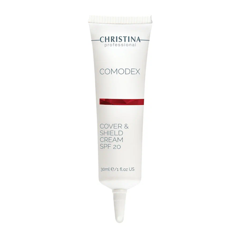 CHRISTINA Крем защитный с тоном SPF 20 / Cover & Shield Cream Comodex 30 мл #1