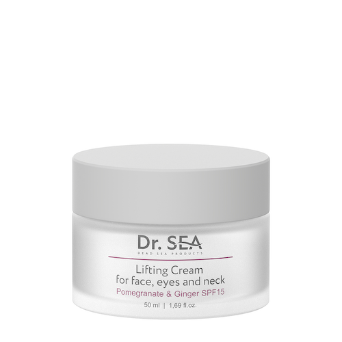 DR. SEA Крем-лифтинг для лица, глаз и шеи с экстрактами граната и имбиря SPF15 / Dr.Sea 50 мл #1