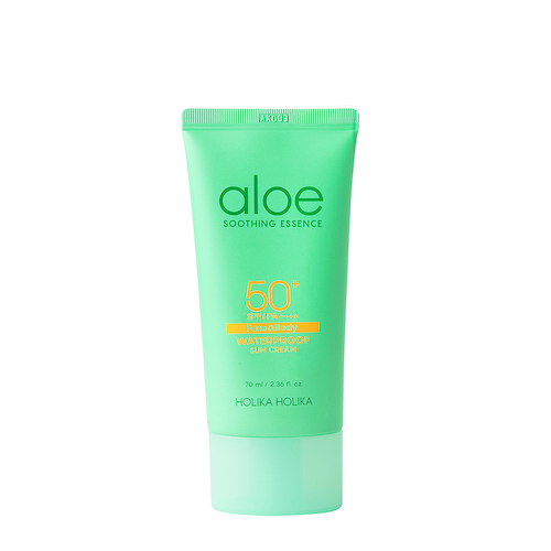 HOLIKA HOLIKA Крем солнцезащитный для лица / Aloe Waterproof Sun Cream 70 мл #1