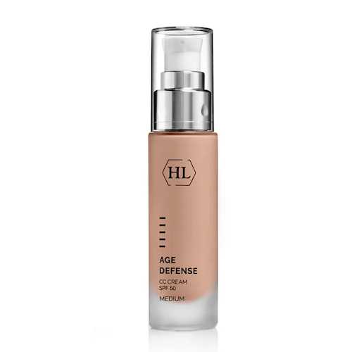 HOLY LAND Крем корректирующий многофункциональный SPF 50, оттенок medium / Age Defense CC Cream 50 мл #1