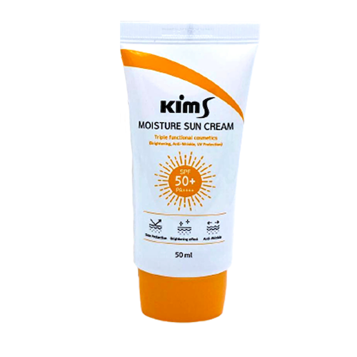 KIMS Крем увлажняющий солнцезащитный для лица / Kims Moisture Sun Cream SPF 50+ PA++++ Triple Function 50 мл #1