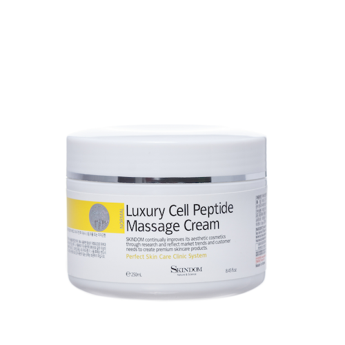 SKINDOM Крем массажный с пептидами для лица / LUXURY CELL PEPTIDE MASSAGE CREME 250 мл #1
