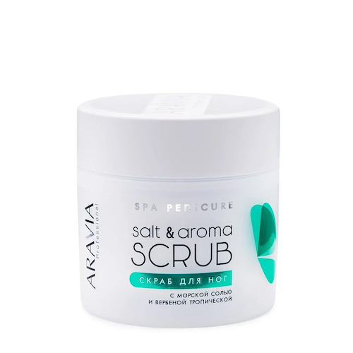 ARAVIA Professional Скраб для ног с морской солью и вербеной тропической / Salt&Aroma Scrub 300 мл #1