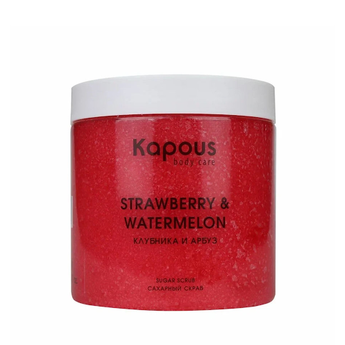 KAPOUS Скраб сахарный Клубника и Арбуз / Body Care 500 мл #1