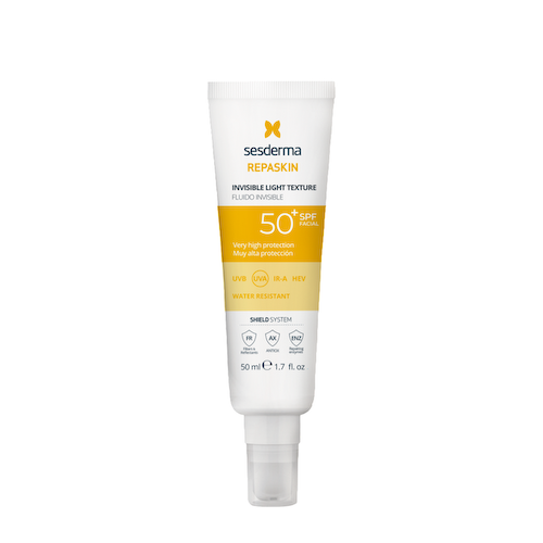SESDERMA Средство солнцезащитное сверхлегкое для лица SPF50 / REPASKIN INVISIBLE LIGHT TEXTURE Facial sunscreen 50 мл #1