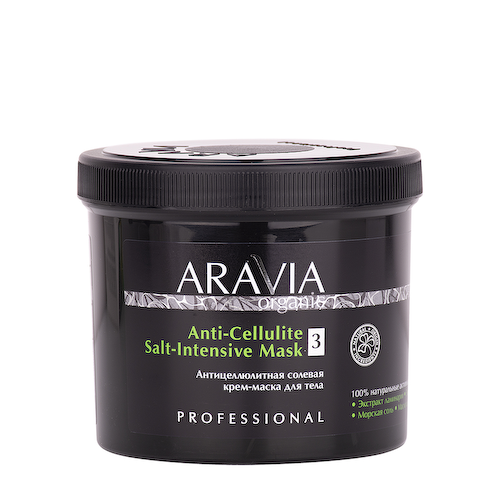 ARAVIA Professional Крем-маска антицеллюлитная солевая для тела / Organic Anti-Cellulite Salt-Intensive Mask 550 мл #1