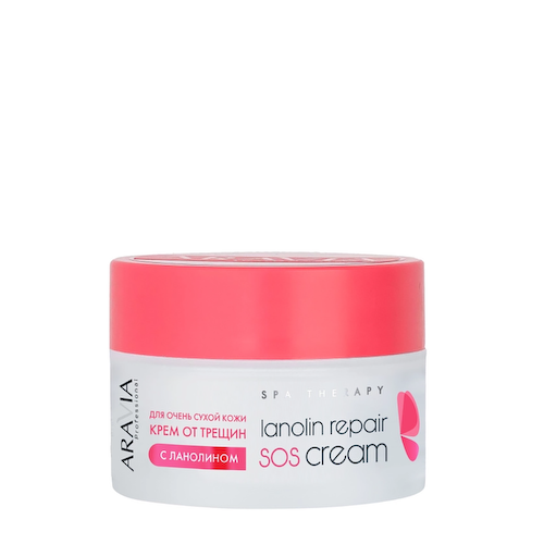 ARAVIA Professional Крем от трещин с ланолином / Aravia Laboratories Lanolin repair SOS cream 150 мл #1