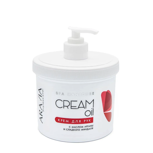 ARAVIA Professional Крем с маслом арганы и сладкого миндаля для рук / Cream Oil 550 мл #1