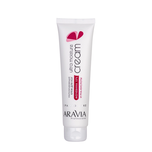 ARAVIA Professional Крем ультраувлажняющий для ног с мочевиной 15% и PHA-кислотами / Ultra Moisture Cream 100 мл #1