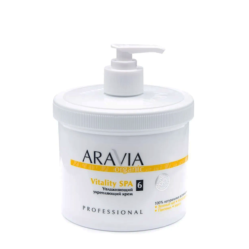 ARAVIA Professional Крем увлажняющий укрепляющий / Organic Vitality SPA 550 мл #1