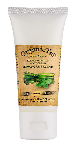 ORGANIC TAI Крем экстраувлажняющий для ног Лемонграсс и мята 60 мл #1