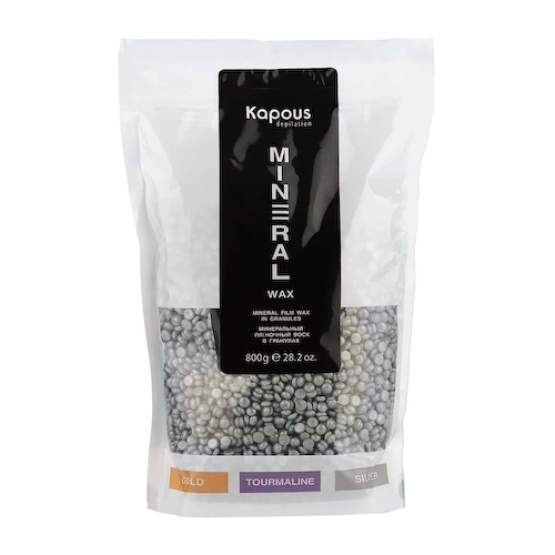 KAPOUS Воск минеральный плёночный в гранулах / Silver 800 гр #1