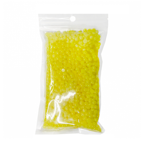 LILU Воск полимерный в гранулах в пакете, полупрозрачный Mango / LILU 100 гр #1