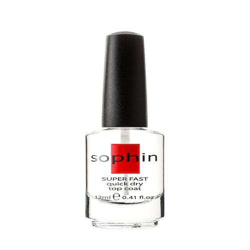 SOPHIN Сушка-супер закрепитель лака / SUPER FAST QUICK DRY Top Coat 12 мл #1