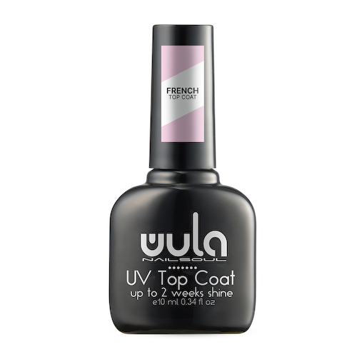 WULA NAILSOUL Покрытие верхнее с оптическим отбеливателем для френча / French top coat 10 мл #1