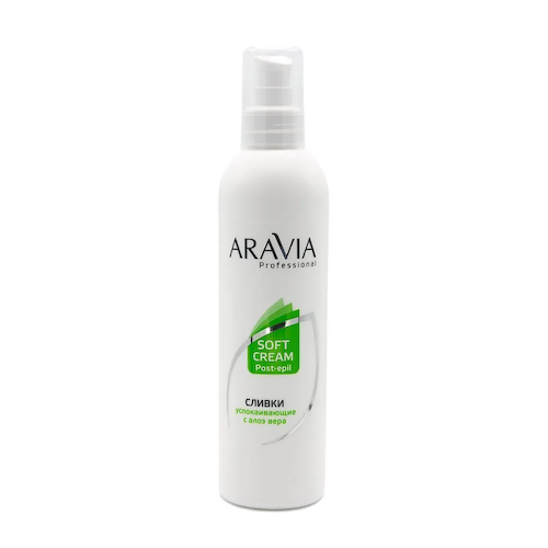 ARAVIA Professional Сливки успокаивающие с алоэ вера 300 мл #1
