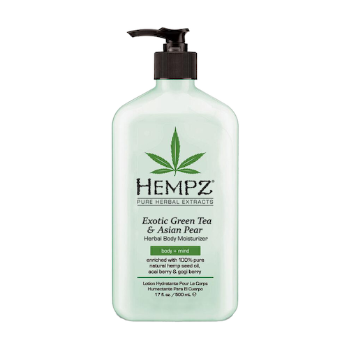 HEMPZ Молочко увлажняющее для тела, зеленый чай и груша / Exotic Green Tea & Asian Pear Herbal 500 мл #1