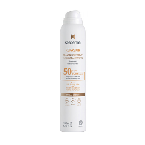 SESDERMA Спрей солнцезащитный прозрачный СЗФ 50 для тела / Repaskin Transparent Spray Body sunscreen SPF 50 Aerosol 200 мл #1
