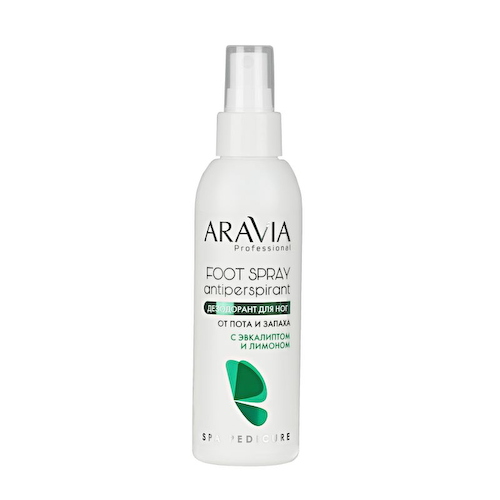 ARAVIA Professional Дезодорант для ног с эвкалиптом и лимоном / FOOT SPRAY Antiperspirant 150 мл #1