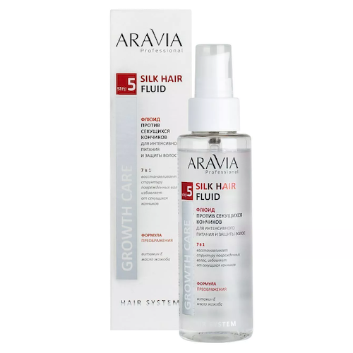 ARAVIA Professional Флюид против секущихся кончиков для интенсивного питания и защиты волос / Silk Hair Fluid 110 мл #1