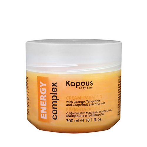 KAPOUS Крем-парафин с эфирными маслами апельсина, мандарина и грейпфрута / Body Care ENERGY complex 300 мл #1