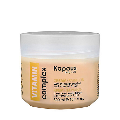 KAPOUS Крем-парафин с маслом семян тыквы и витаминами A, E, F / Body Care VITAMIN complex 300 мл #1