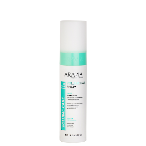 ARAVIA Professional Спрей для объема волос тонких и склонных к жирности / Volume Hair Spray 250 мл #1