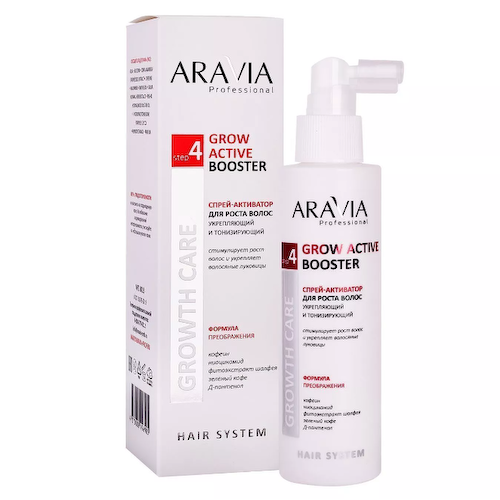 ARAVIA Professional Спрей-активатор для роста волос укрепляющий и тонизирующий / Grow Active Booster 150 мл #1