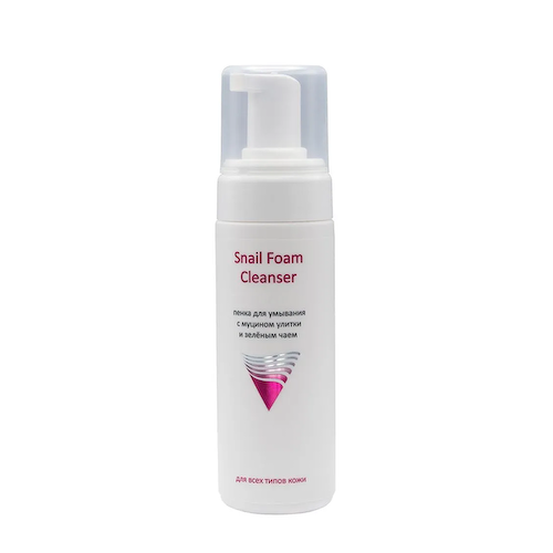 ARAVIA Professional Пенка для умывания с муцином улитки и зелёным чаем / Snail Foam Cleanser 160 мл #1