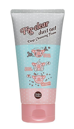 HOLIKA HOLIKA Пенка очищающая с коллагеном для лица Пиг-клеар Даст Аут / Pig-clear dust out Deep Cleansing Foam 150 мл #1