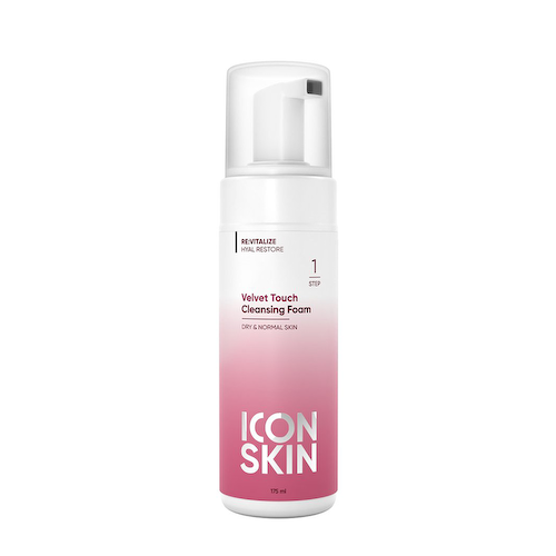 ICON SKIN Пенка очищающая для умывания Бархатное прикосновение / Re: Vitalize Velvet Touch Cleansing Foam 175 мл #1
