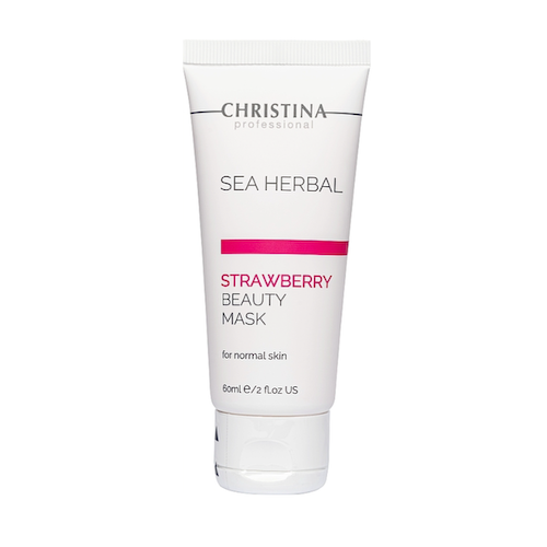 CHRISTINA Маска красоты клубничная для нормальной кожи / Sea Herbal Beauty Mask Strawberry 60 мл #1