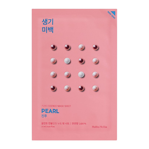 HOLIKA HOLIKA Маска тканевая осветляющая Пьюр Эссенс, жемчуг / Pure Essence Mask Sheet Pearl 20 мл #1