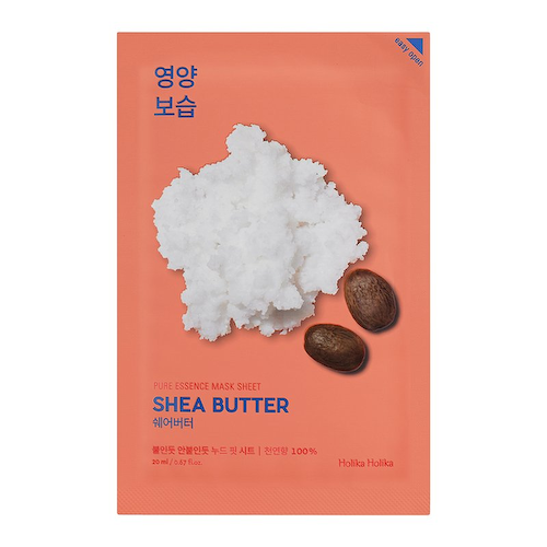 HOLIKA HOLIKA Маска тканевая питающая с маслом ши Пьюр Эссенс / Pure Essence Mask Sheet Shea Butter 20 мл #1