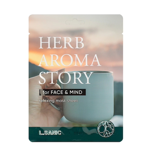L.SANIC Маска тканевая с экстрактом бергамота и эффектом ароматерапии / L.Sanic Herb Aroma Story 25 мл #1