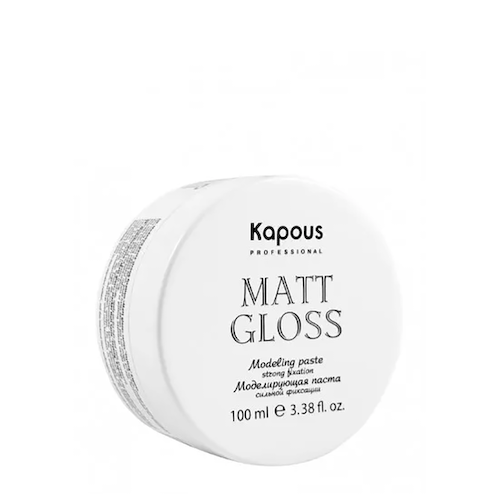 KAPOUS Паста моделирующая сильной фиксации для волос / Matte gloss 100 мл #1