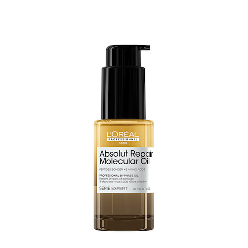 L'OREAL PROFESSIONNEL Масло молекулярное двухфазное, мини / Absolut Repair Molecular 30 мл #1