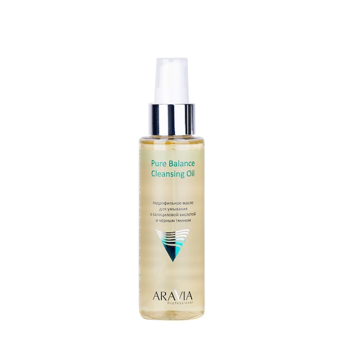 ARAVIA Professional Масло гидрофильное для умывания c салициловой кислотой и черным тмином / Pure Balance Cleansing Oil 110 мл #1