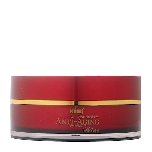 KIMS Патчи гидрогелевые винные анти-возрастные / Anti-Aging Wine Hydro-Gel Eye Patch 60 шт #1