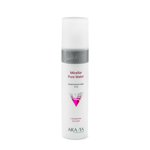 ARAVIA Professional Вода мицеллярная 3 в 1 с экстрактом готу кола / Micellar Pure Water 250 мл #1