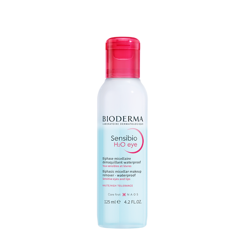 BIODERMA Средство двухфазное мицеллярное для очищения глаз и губ / Sensibio H2O 125 мл #1