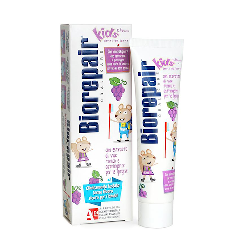 BIOREPAIR Паста зубная детская, виноград / Biorepair Kids 50 мл #1