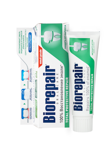BIOREPAIR Паста зубная комплексная защита / Total Protective Repair 75 мл #1