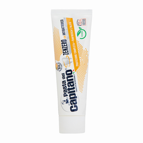 PASTA DEL CAPITANO Паста зубная абсолютная защита Имбирь / Total Protection Ginger 100 мл #1