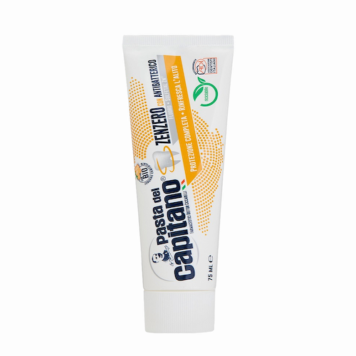 PASTA DEL CAPITANO Паста зубная абсолютная защита Имбирь / Total Protection Ginger 75 мл #1