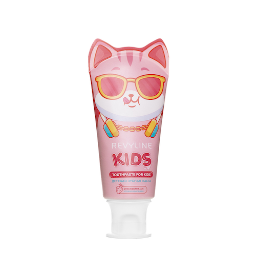 REVYLINE Паста зубная детская, клубника / Kids 60 гр #1