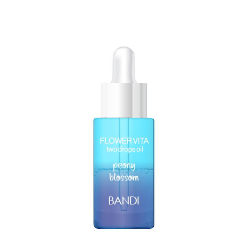 BANDI Масло двухфазное для кутикулы, пион / FLOWER VITA TWO DROPS OIL PEONY BLOSSOM 20 мл #1