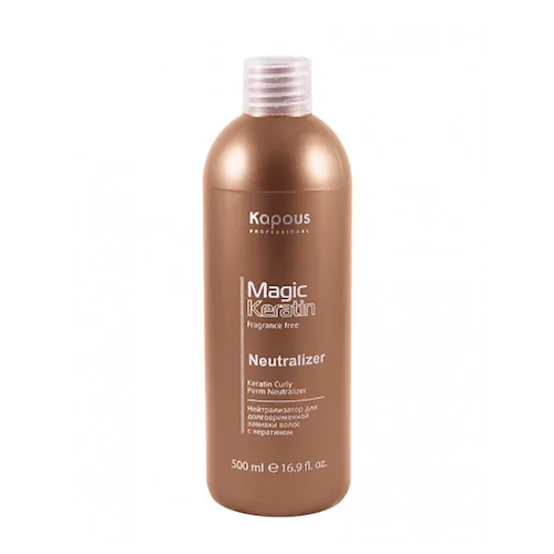 KAPOUS Нейтрализатор для долговременной завивки волос с кератином / Magic Keratin 500 мл #1